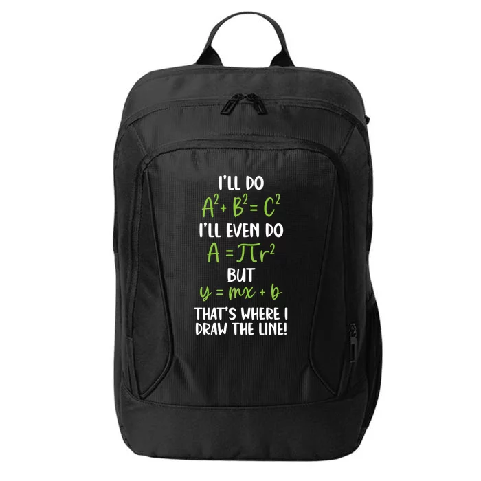 Math Saying Funny Math Joke Mathematician Cute Gift City Backpack