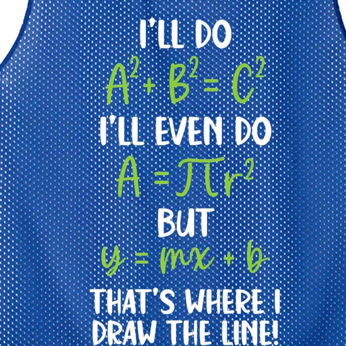 Math Saying Funny Math Joke Mathematician Cute Gift Mesh Reversible Basketball Jersey Tank