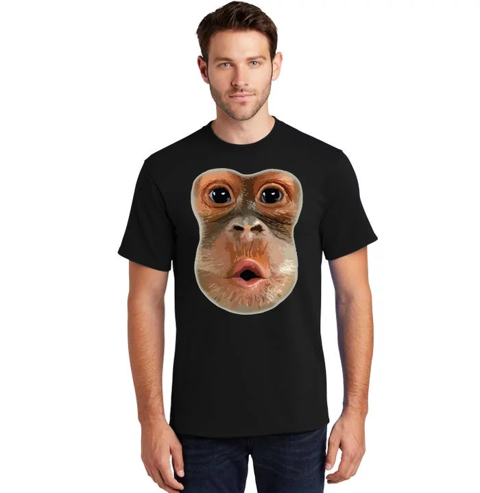 Monkey Stomach Funny Meme Cool Trending Viral Video T-Shirt S-5XL