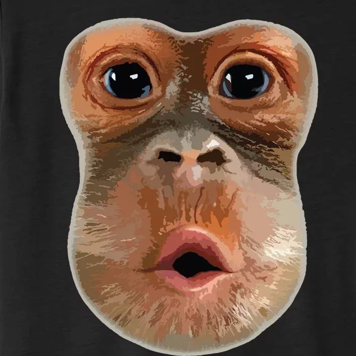 Monkey Stomach Funny Meme Cool Trending Viral Video ChromaSoft Performance T-Shirt