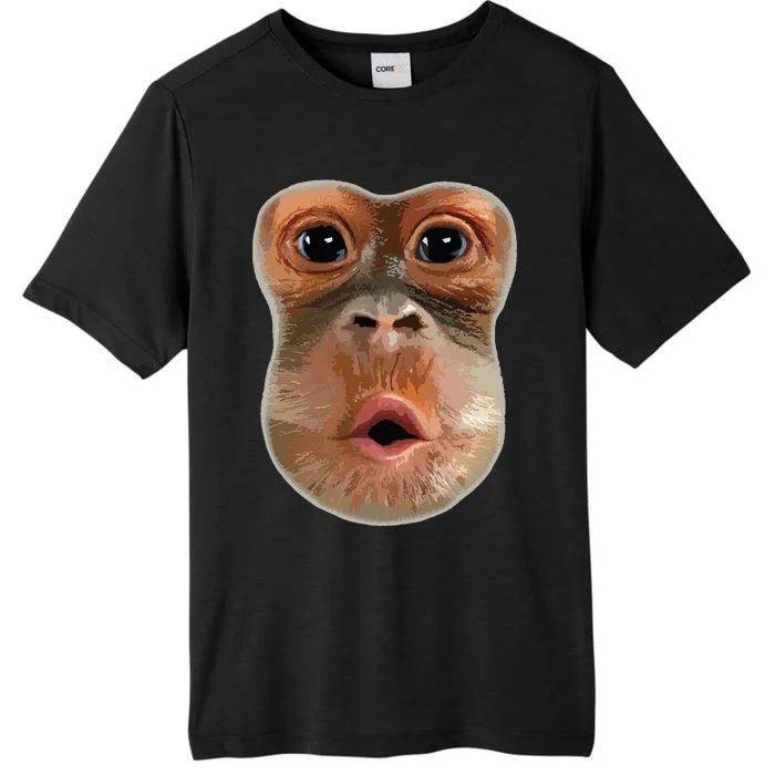 Monkey Stomach Funny Meme Cool Trending Viral Video ChromaSoft Performance T-Shirt