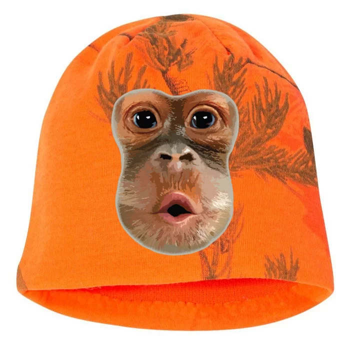 Monkey Stomach Funny Meme Cool Trending Viral Video Kati - Camo Knit Beanie