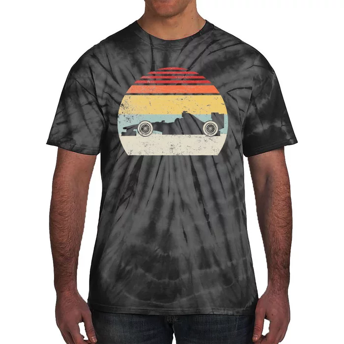 Mechanic Sport Formula Race Car Tie-Dye T-Shirt