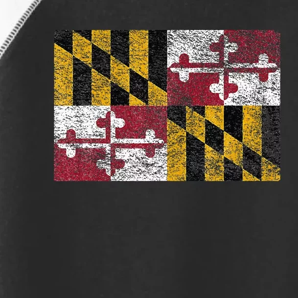 MARYLAND STATE FLAG ANNAPOLIS BALTIMORE CHESAPEAKE BAY Toddler Fine Jersey T-Shirt