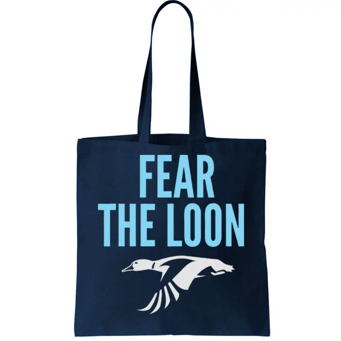 Minnesota Soccer Fear The Loon Fc  United Tote Bag