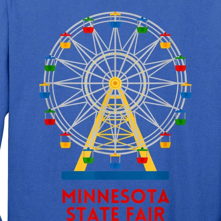 Minnesota State Fair Ferris Wheel County Fair Tall Long Sleeve T-Shirt