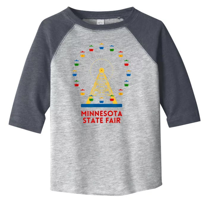 Minnesota State Fair Ferris Wheel County Fair Toddler Fine Jersey T-Shirt