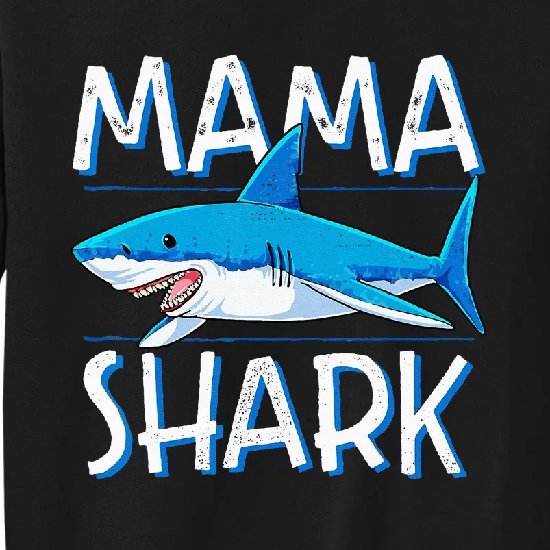 Mama Shark Family Matching Mommy Mom Wo Jawsome Sweatshirt