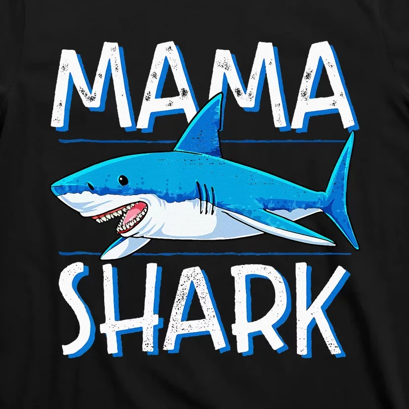 Mama Shark Family Matching Mommy Mom Wo Jawsome T-Shirt