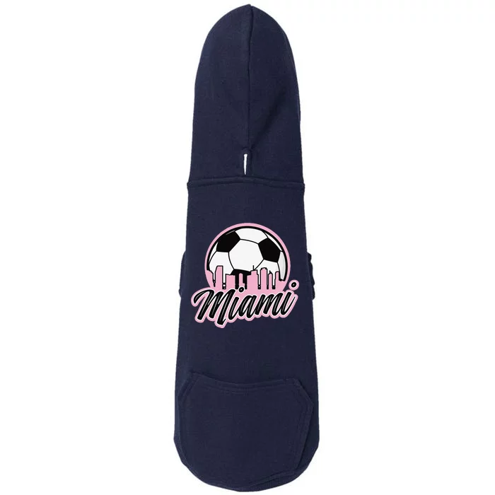 Miami Soccer Fansrelated Products Doggie 3-End Fleece Hoodie