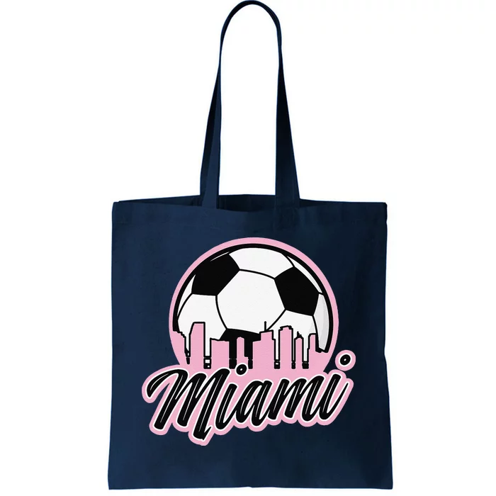 Miami Soccer Fansrelated Products Tote Bag