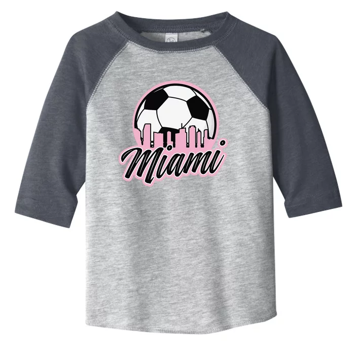 Miami Soccer Fansrelated Products Toddler Fine Jersey T-Shirt