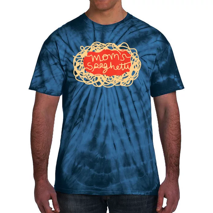 Mom's Spaghetti Funny Mother's Day Tie-Dye T-Shirt