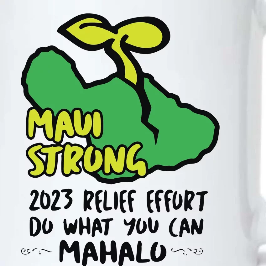 Maui Strong Fundraiser Lahaina Banyan Tree Black Color Changing Mug