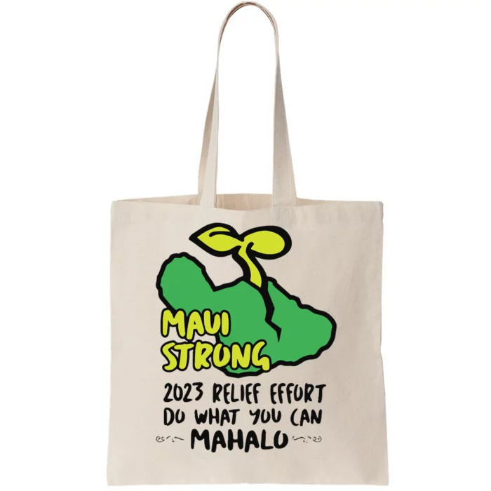 Maui Strong Fundraiser Lahaina Banyan Tree Tote Bag