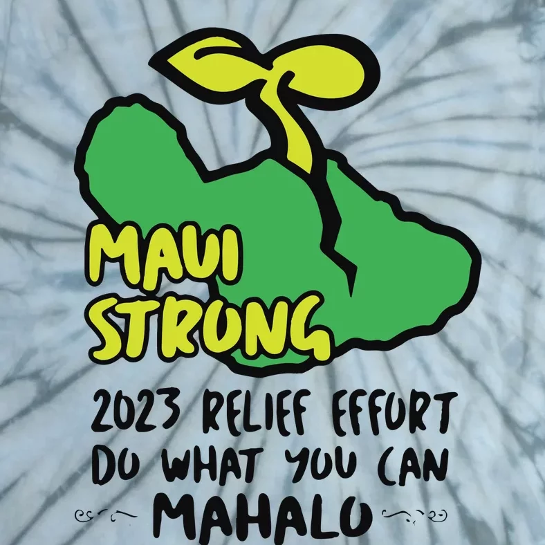 Maui Strong Fundraiser Lahaina Banyan Tree Tie-Dye T-Shirt