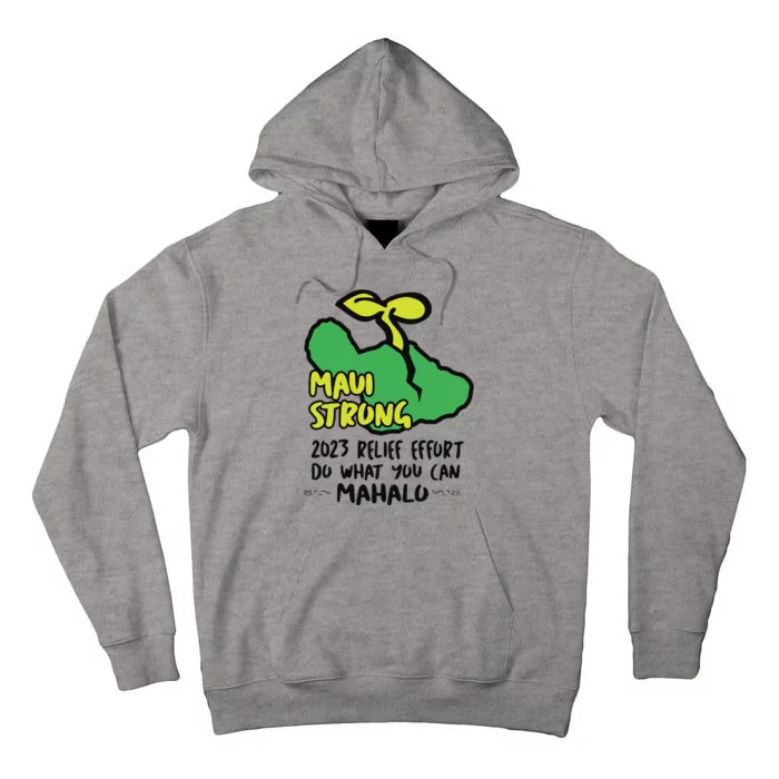 Maui Strong Fundraiser Lahaina Banyan Tree Tall Hoodie