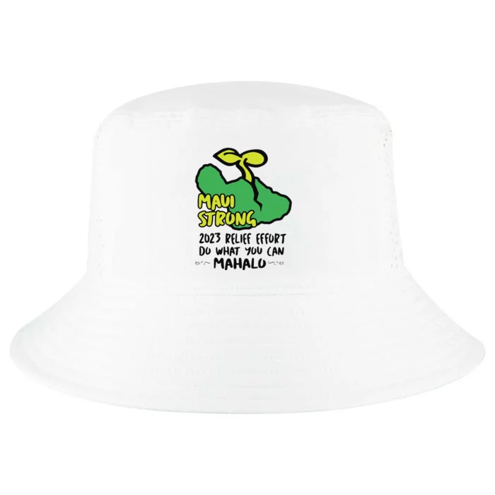 Maui Strong Fundraiser Lahaina Banyan Tree Cool Comfort Performance Bucket Hat