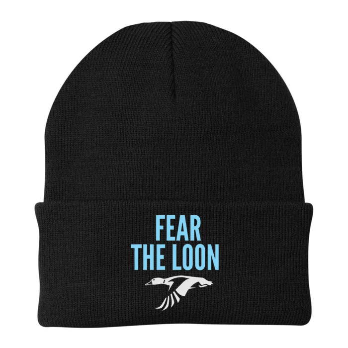 Minnesota Soccer Fear The Loon Fc Knit Cap Winter Beanie