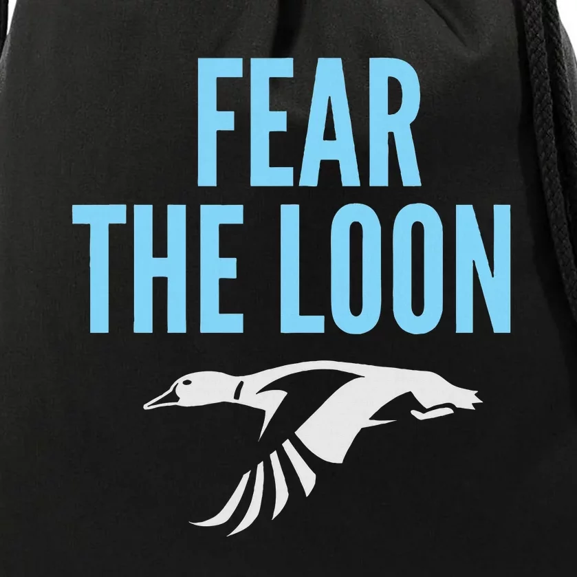 Minnesota Soccer Fear The Loon Fc Drawstring Bag