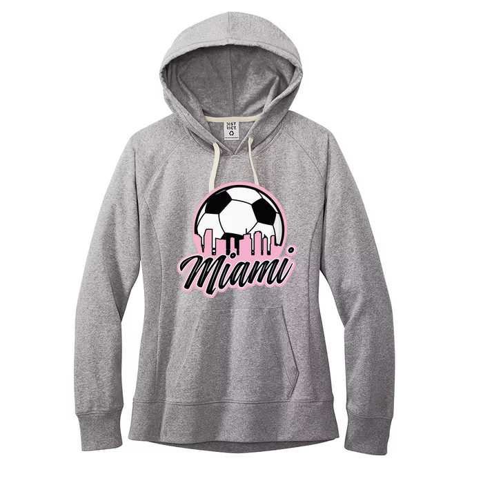 Miami Soccer Fans Related Products Women's Fleece Hoodie