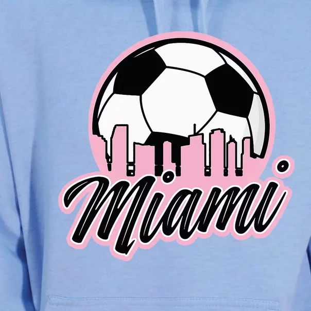 Miami Soccer Fans Related Products Unisex Surf Hoodie