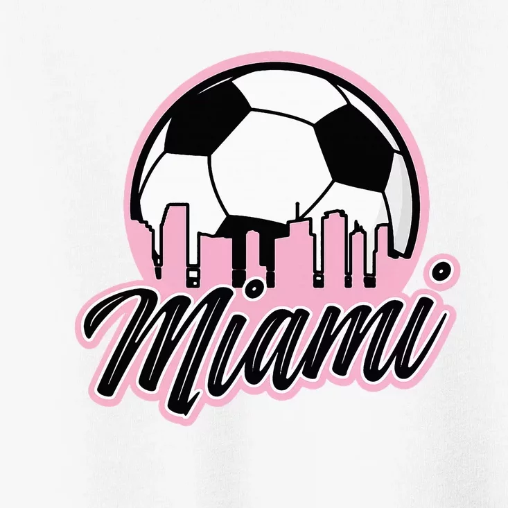 Miami Soccer Fans Related Products Toddler T-Shirt