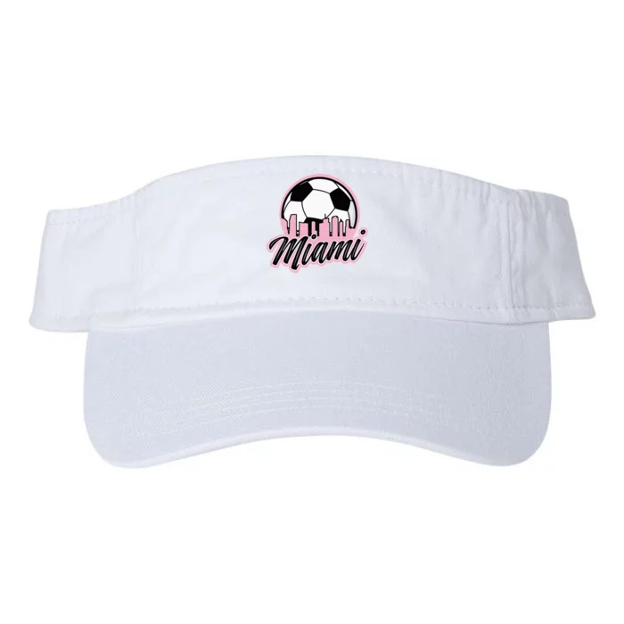 Miami Soccer Fans Related Products Valucap Bio-Washed Visor