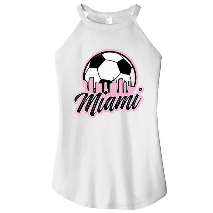 Miami Soccer Fans Related Products Women’s Perfect Tri Rocker Tank