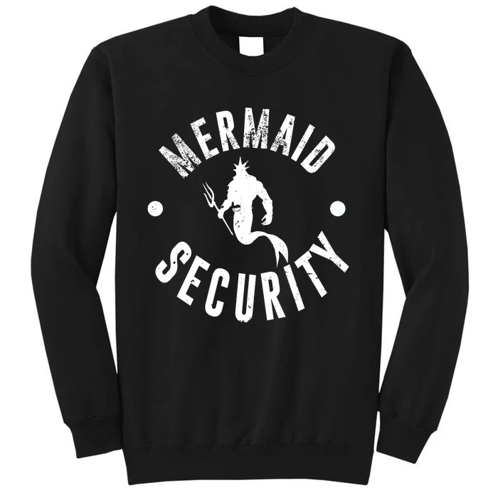 Mermaid Security Funny Swimming Costume Sweatshirt