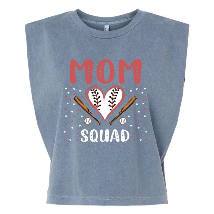 Mom Squad Gift Garment-Dyed Women's Muscle Tee