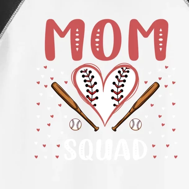 Mom Squad Gift Toddler Fine Jersey T-Shirt