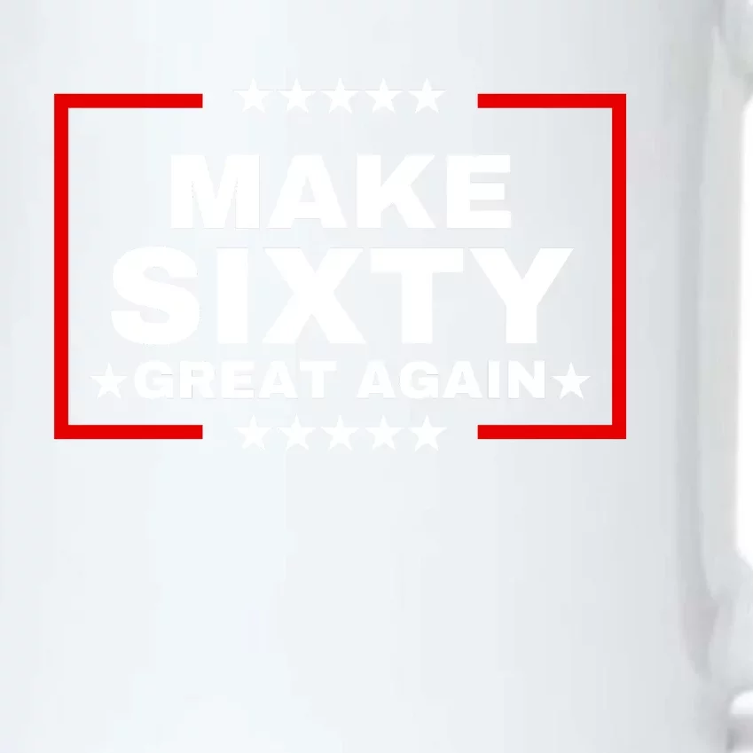 Make Sixty Great Again Black Color Changing Mug