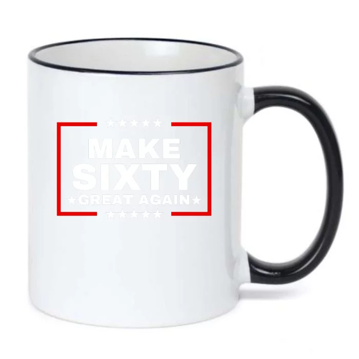 Make Sixty Great Again Black Color Changing Mug