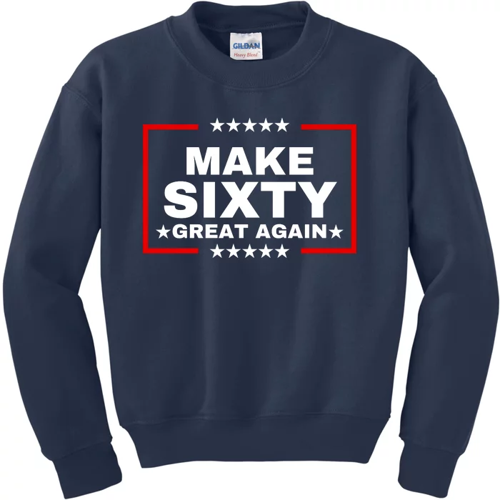 Make Sixty Great Again Kids Sweatshirt