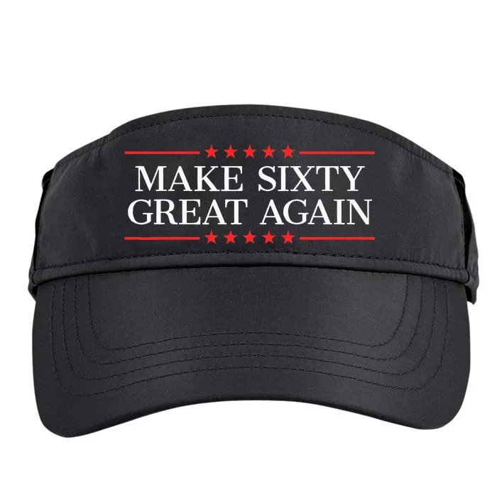 Make Sixty Great Again Adult Drive Performance Visor