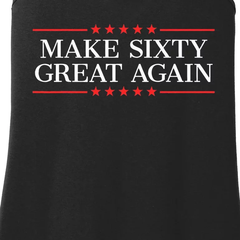 Make Sixty Great Again Ladies Essential Tank