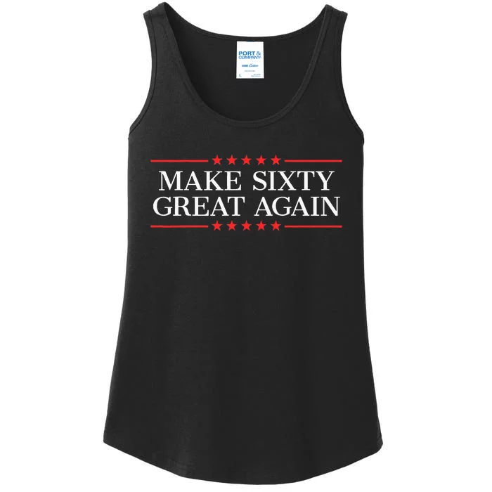 Make Sixty Great Again Ladies Essential Tank