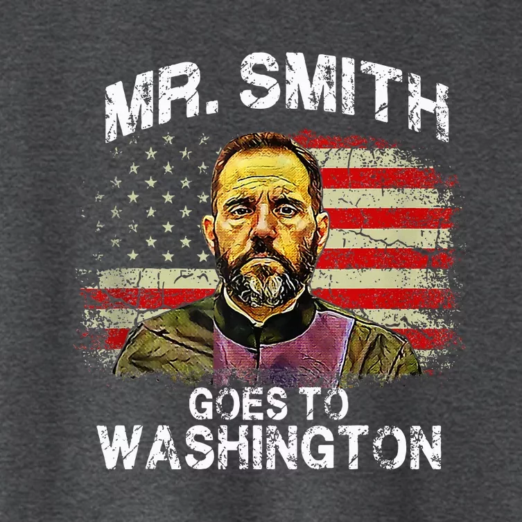 Mr Smith Goes To Washington Jack Smith Political Women's Crop Top Tee