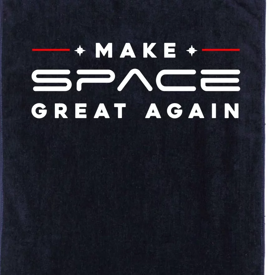 Make Space Great Again Trump 2024 Platinum Collection Golf Towel