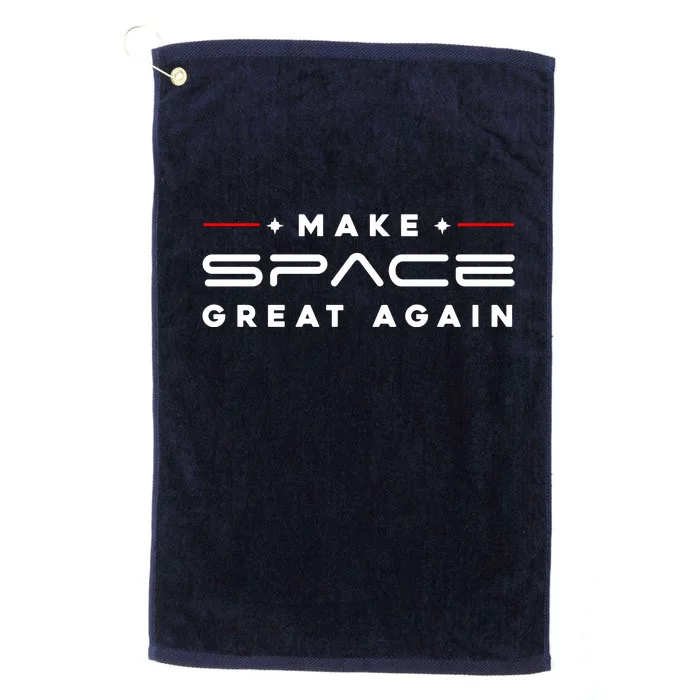 Make Space Great Again Trump 2024 Platinum Collection Golf Towel