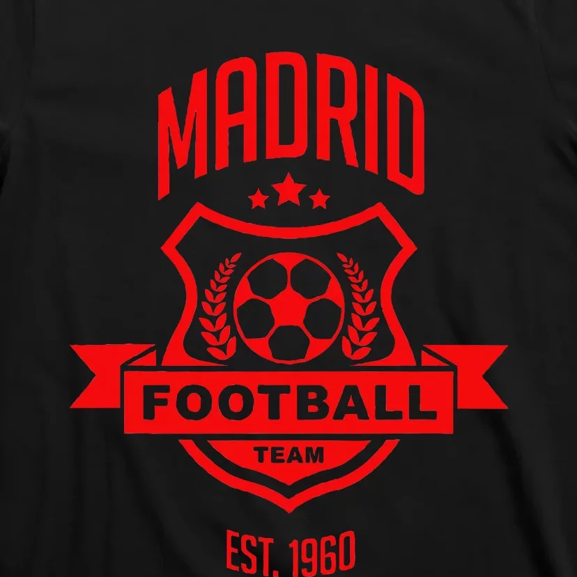 Madrid Spain Game Day Atletico Sport Soccer Fan Gift T-Shirt