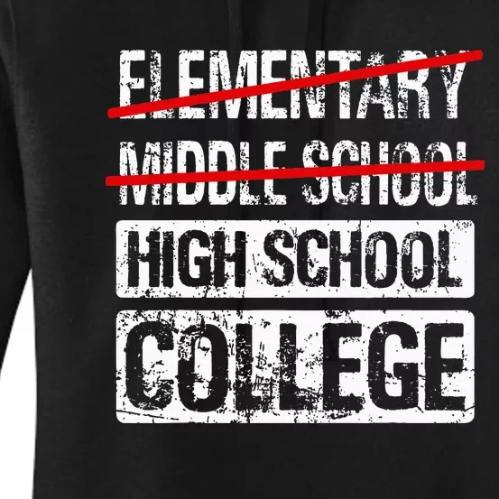 Middle School Graduation Junior High Graduation Women's Pullover Hoodie