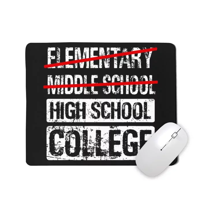 Middle School Graduation Junior High Graduation Mousepad