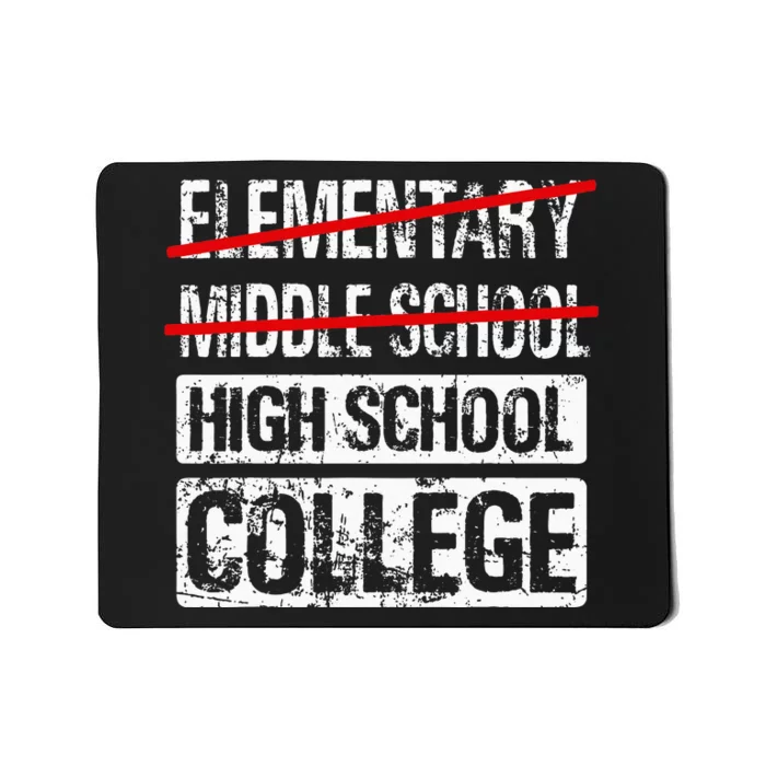 Middle School Graduation Junior High Graduation Mousepad