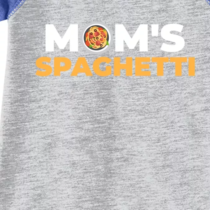 Mom's Spaghetti Great Gift Infant Baby Jersey Bodysuit