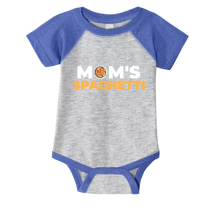 Mom's Spaghetti Great Gift Infant Baby Jersey Bodysuit