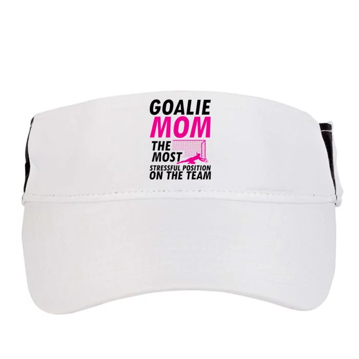 Mom Soccer Goalie Keeper Soccer Mom Meaningful Gift Adult Drive Performance Visor