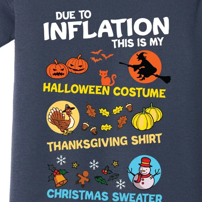 My Spooky Halloween Thanksgiving Ugly Christmas Costume Baby Bodysuit