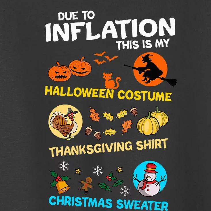 My Spooky Halloween Thanksgiving Ugly Christmas Costume Toddler T-Shirt